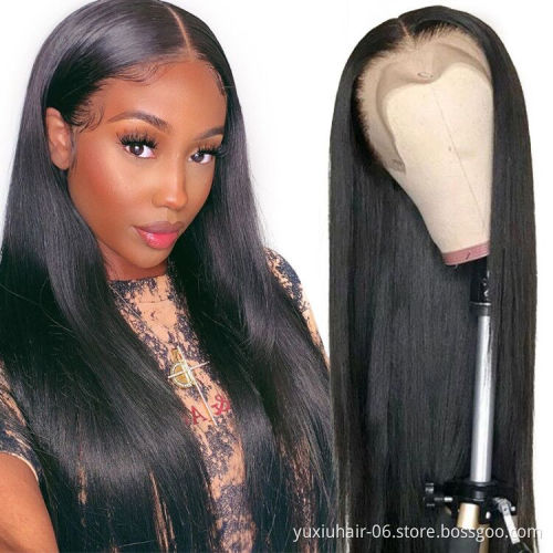Natural Remy Wig Brazilian cuticle aligned hair HD full lace wig with baby hair lace front Wigs Human Hair  For Black Women